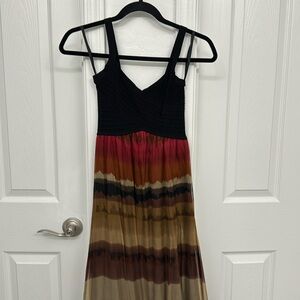 Earth tone maxi dress